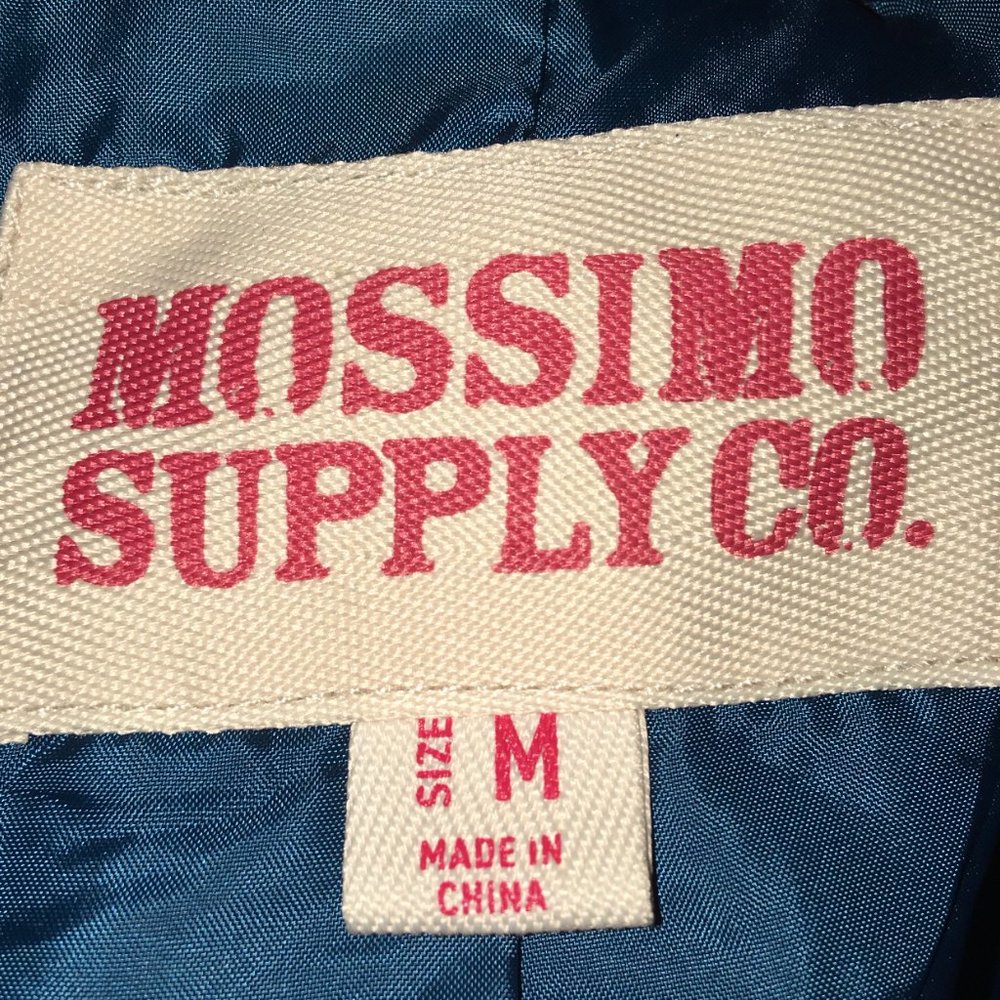 Mossimo Brown Double-Breasted Button Down Coat - image 2